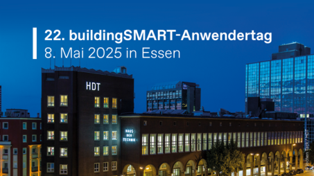 Visual 22. buildingSMART-Anwendertag 2025 in Essen