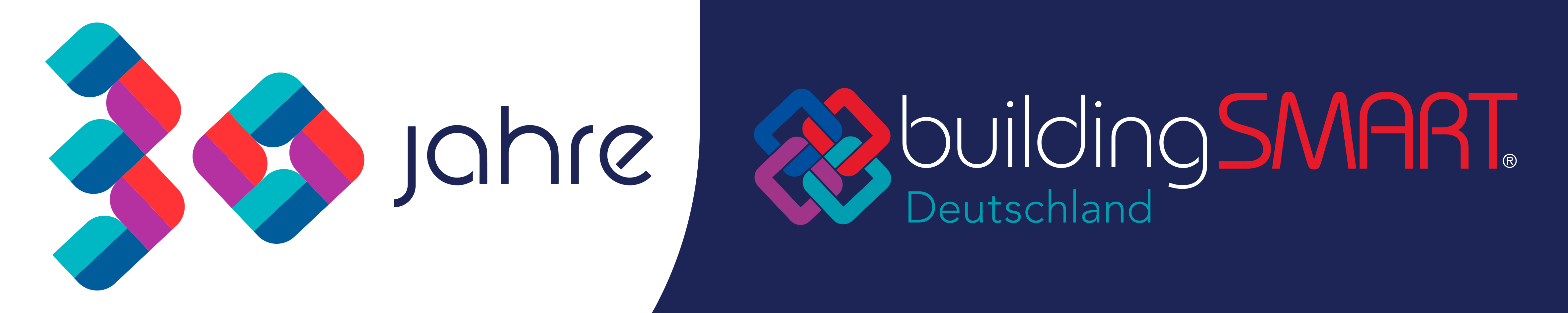 Logo 30 Jahre buildingSMART Deutschland