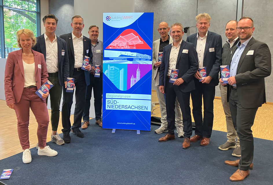 Mitglieder des Koordinierungskreises der buildingSMART-Regionalgruppe Südniedersachsen