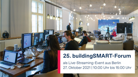 25. buildingSMART-Forum als Live-Streaming-Event | Foto: Henrik Andree für meko factory