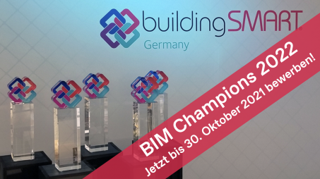 BIM Champions - Anmeldung bis 30. Oktober 2021 möglich