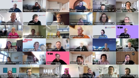Bild: Screenshot buildingSMART-Roundtable BIM für die öffentliche Hand