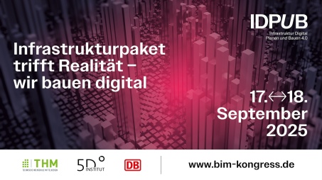 Kongress: Infrastruktur digital planen und bauen