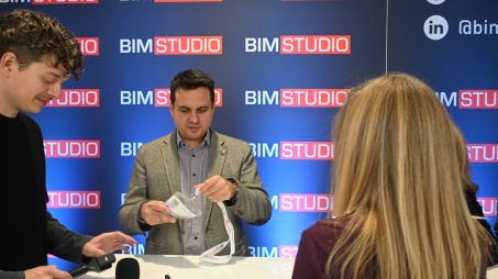 Cornelius Preidel im BIM Studio der BIM World.